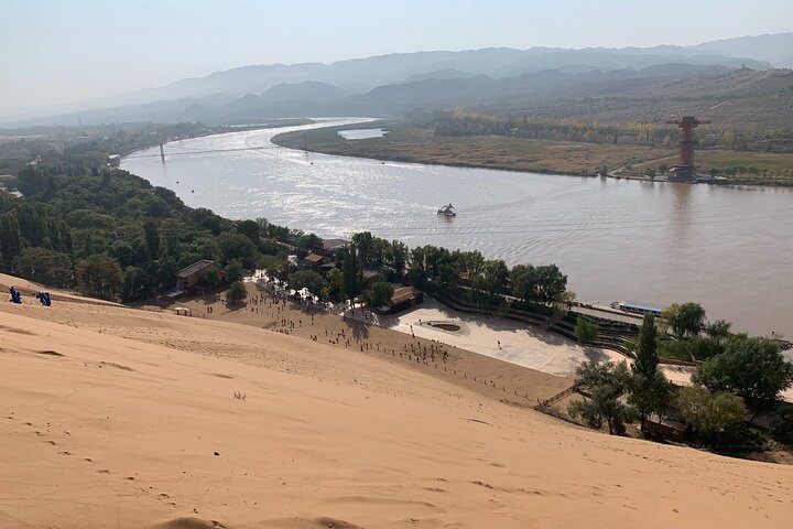 Excursão privada de um dia ao deserto de Shapotou saindo de Yinchuan