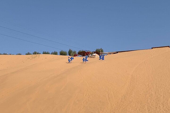 Excursão privada de um dia ao deserto de Shapotou saindo de Yinchuan