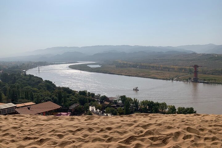 Excursão privada de um dia ao deserto de Shapotou saindo de Yinchuan