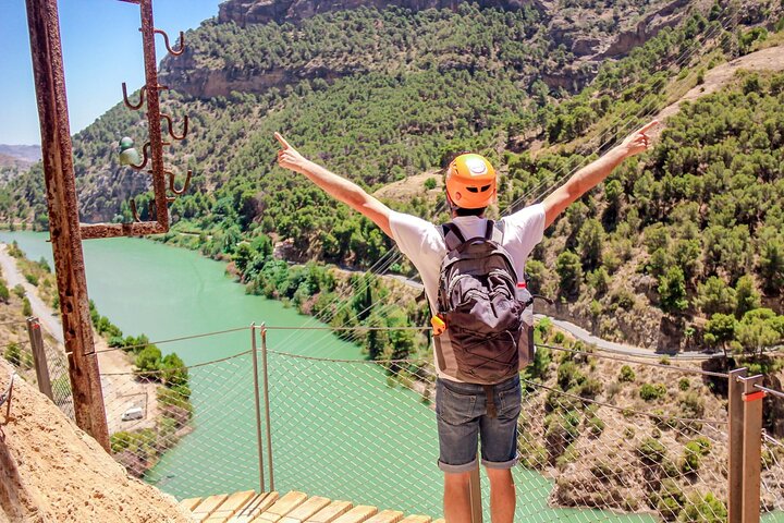 De Málaga Caminito del Rey Visita guiada com transporte
