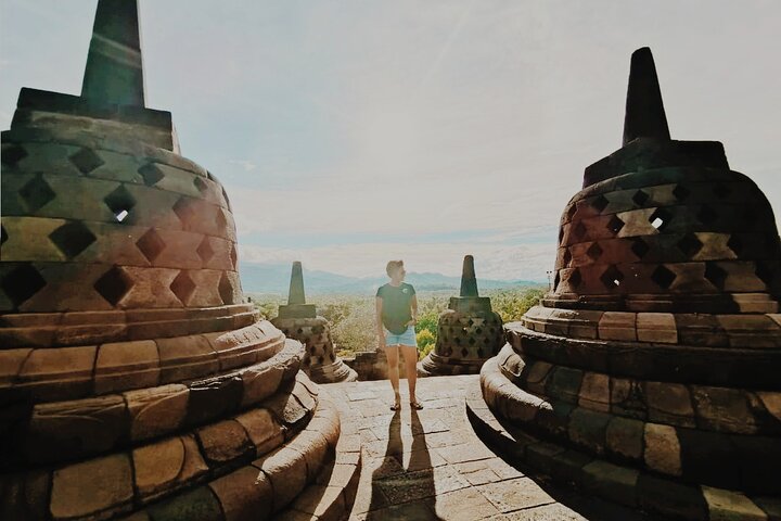 Yogyakarta Borobudur Klim en Prambanan Tempel Privé Tour