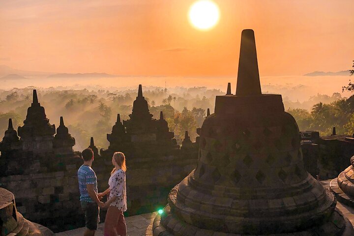 Yogyakarta Borobudur Klim en Prambanan Tempel Privé Tour