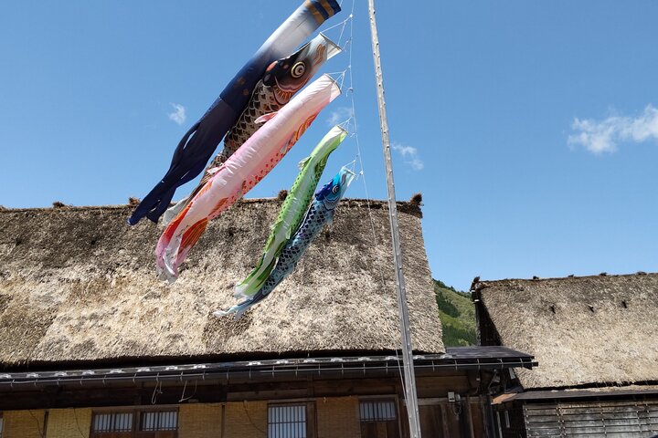 [Visite en bus d'une journée au départ de la gare de Kanazawa] Visite de Shirakawa-go/Takayama en bus Platinum Route