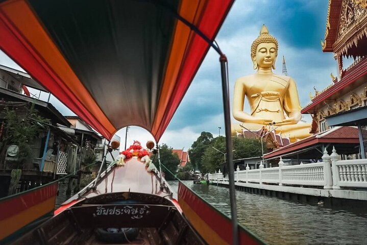Tour por el Canal de Bangkok : Paseo en barco de 2 horas de duración