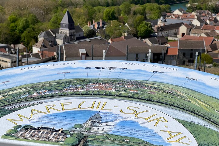 Must-see 3h30 fra Epernay (Privat halvdags Champagne Tour)