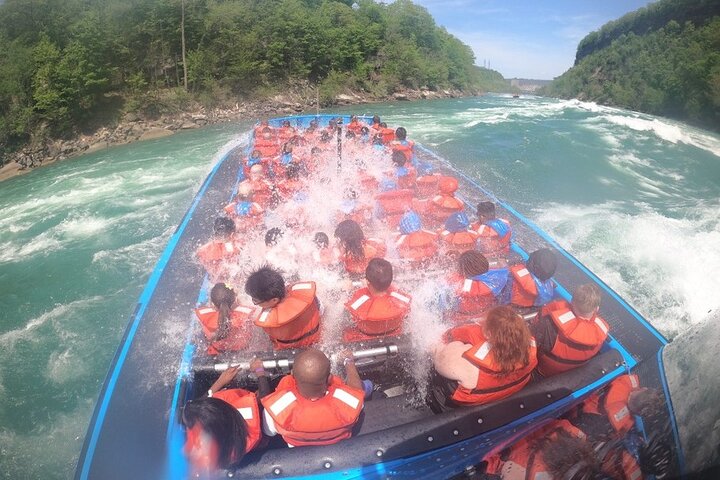 Cascate del Niagara Stati Uniti, Open-Top (bagnato) Jet Boat Tour