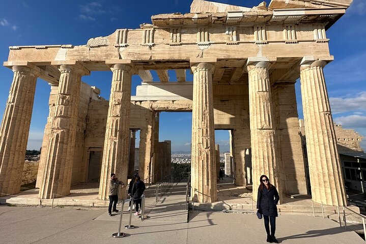 Tour privato di lusso di 3 ore di luci e viste della città di Atene di notte