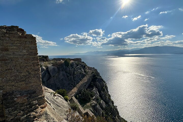 Volledige dag Mycene Epidaurus Nafplio Isthmus Canal Luxe Tour