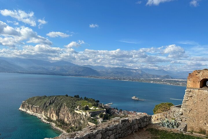 Volledige dag Mycene Epidaurus Nafplio Isthmus Canal Luxe Tour