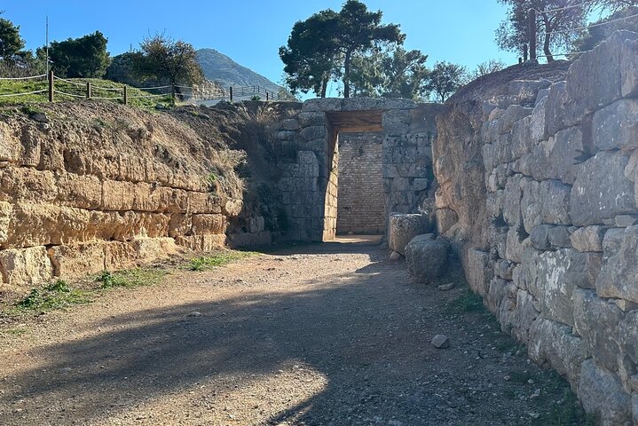 Volledige dag Mycene Epidaurus Nafplio Isthmus Canal Luxe Tour