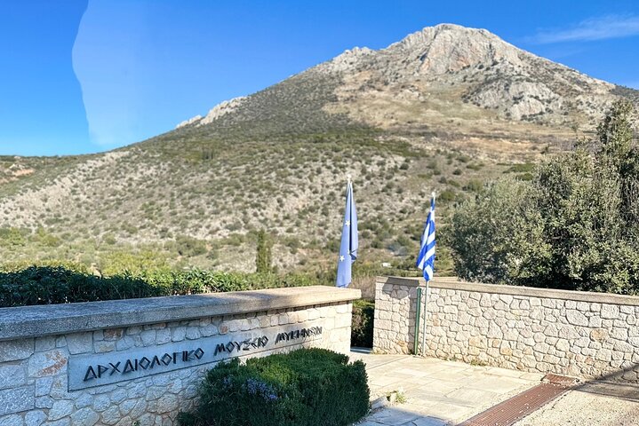 Volledige dag Mycene Epidaurus Nafplio Isthmus Canal Luxe Tour