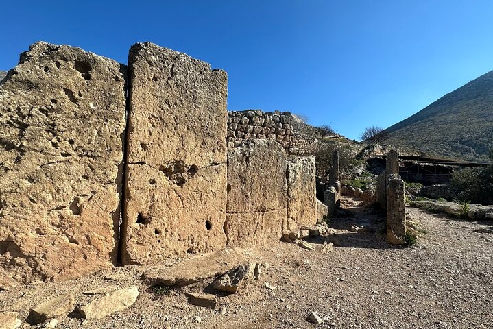Volledige dag Mycene Epidaurus Nafplio Isthmus Canal Luxe Tour
