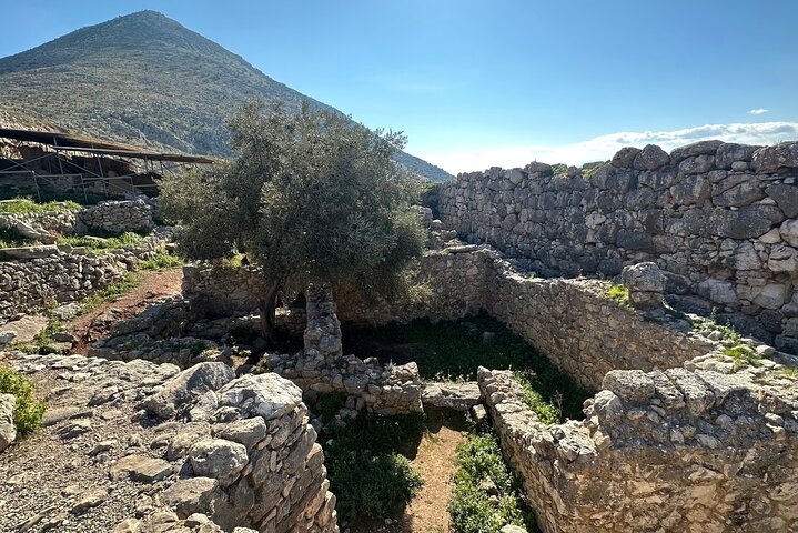 Volledige dag Mycene Epidaurus Nafplio Isthmus Canal Luxe Tour