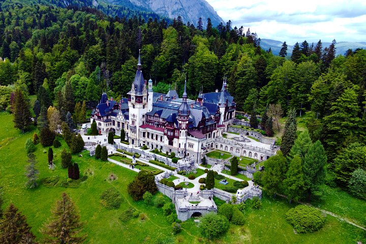 3-Schloss: Peles,Bran,Rasnov,Sinaia Kloster aus Brasov w Abholung