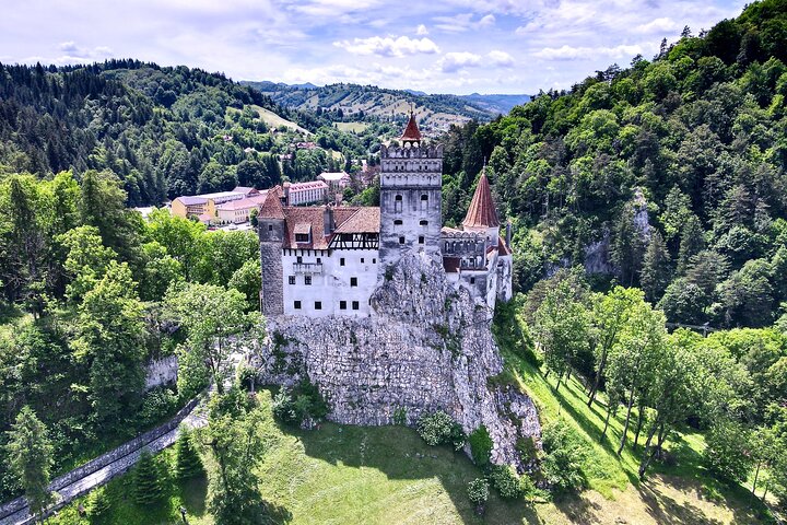 3-Schloss: Peles,Bran,Rasnov,Sinaia Kloster aus Brasov w Abholung