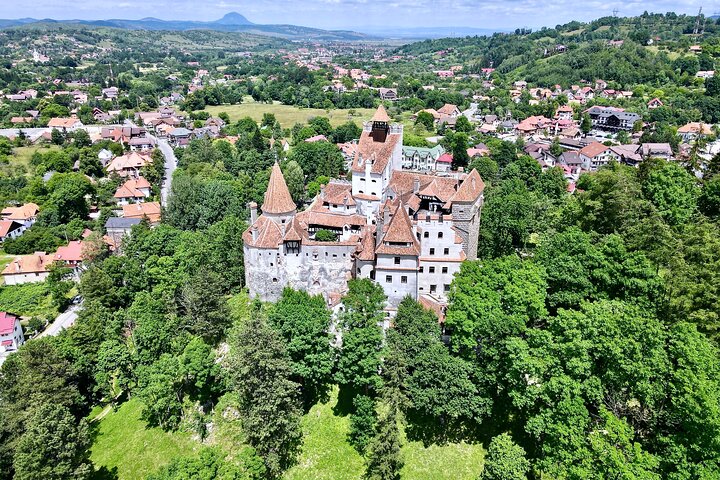 3-Schloss: Peles,Bran,Rasnov,Sinaia Kloster aus Brasov w Abholung