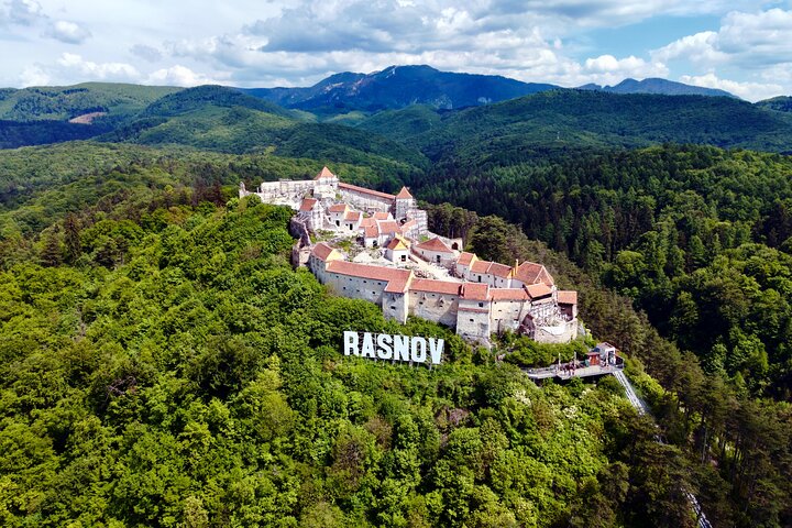 3-Schloss: Peles,Bran,Rasnov,Sinaia Kloster aus Brasov w Abholung