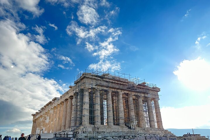 Tour privato di lusso di 3 ore di luci e viste della città di Atene di notte
