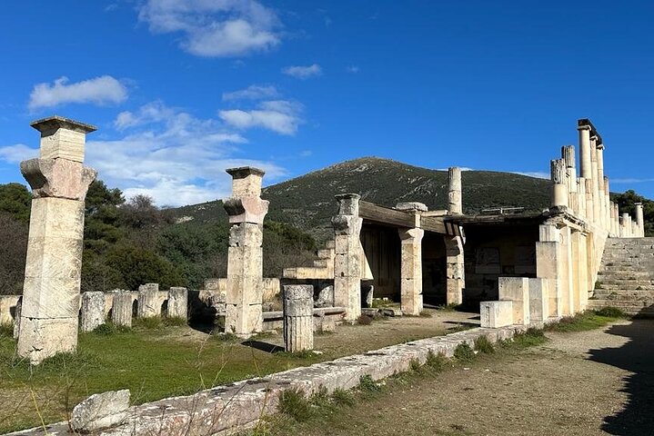 2-dagers tur til Peloponnes: Antikkens Olympia - Korint, Mykene Nafplio Epidaurus