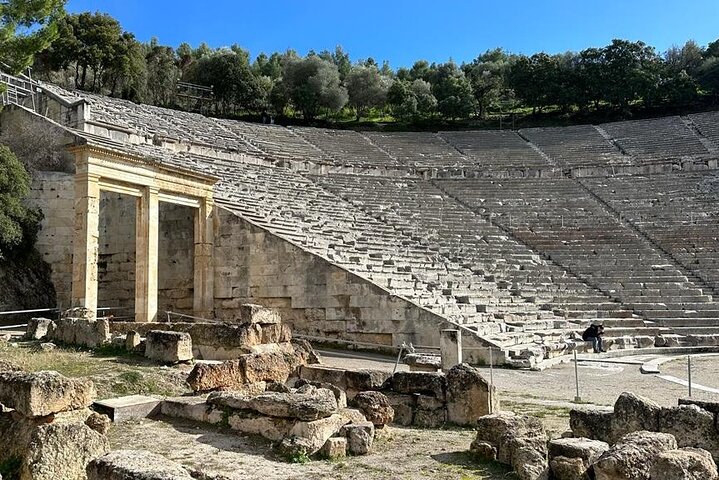 2-dagers tur til Peloponnes: Antikkens Olympia - Korint, Mykene Nafplio Epidaurus