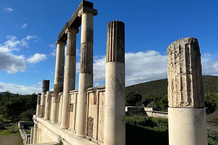2-dagers tur til Peloponnes: Antikkens Olympia - Korint, Mykene Nafplio Epidaurus