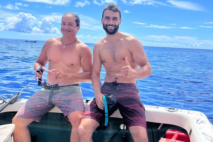 Tour to the Motus: Boat trip and snorkeling in Rapa Nui