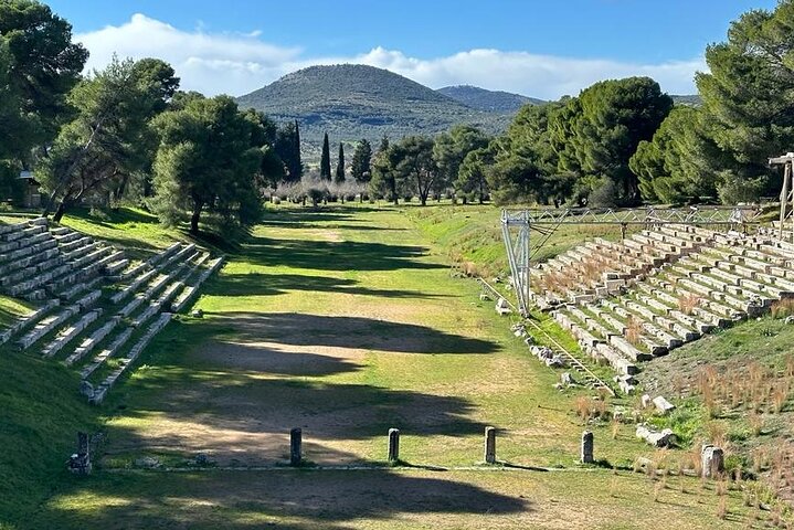 2-dagers tur til Peloponnes: Antikkens Olympia - Korint, Mykene Nafplio Epidaurus