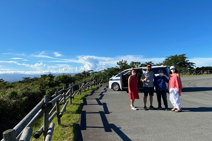Hakone em 1 dia de carro privado com Guia licenciado