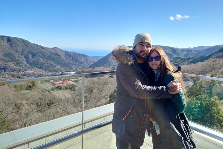 Hakone em 1 dia de carro privado com Guia licenciado