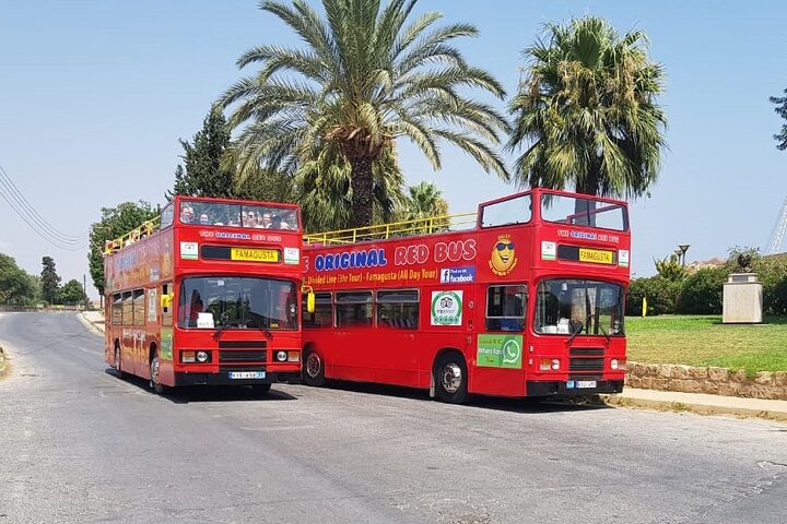 Red Bus Varosha Erfaring på Engelsk fra Ayia Napa & Protaras