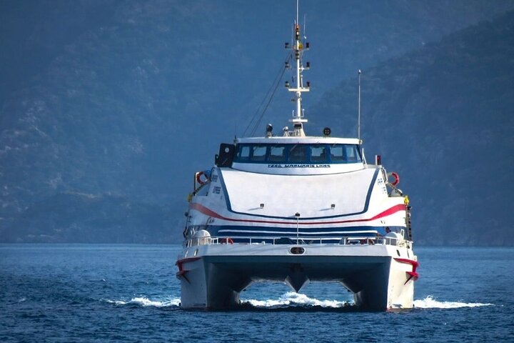 Viaje en ferry a Marmaris Rhodes con servicio de traslado gratuito