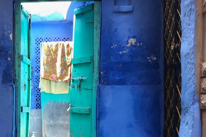 Jodhpur Blue City met Mehrangard Fort Hotel Pickup en Drop
