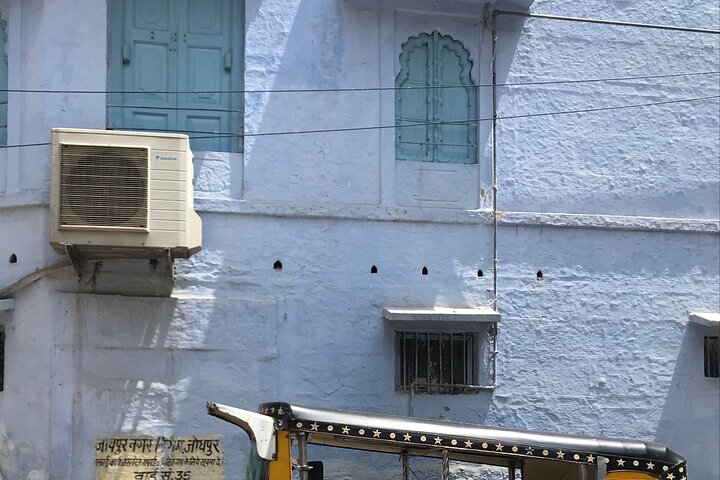 Jodhpur Blue City met Mehrangard Fort Hotel Pickup en Drop