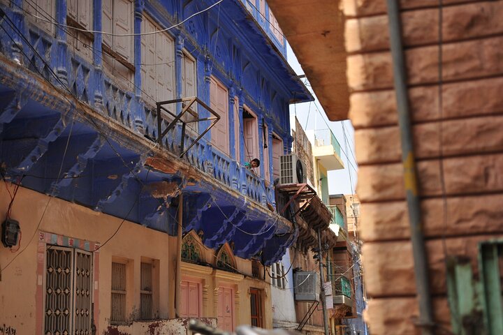 Jodhpur Blue City met Mehrangard Fort Hotel Pickup en Drop