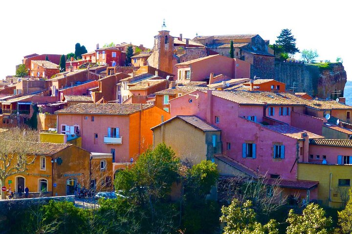Excursion d'une journée dans les villages du Luberon au départ d'Aix en Provence