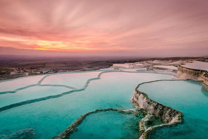 Excursión de día completo a Pamukkale desde Bodrum con almuerzo y traslado al hotel