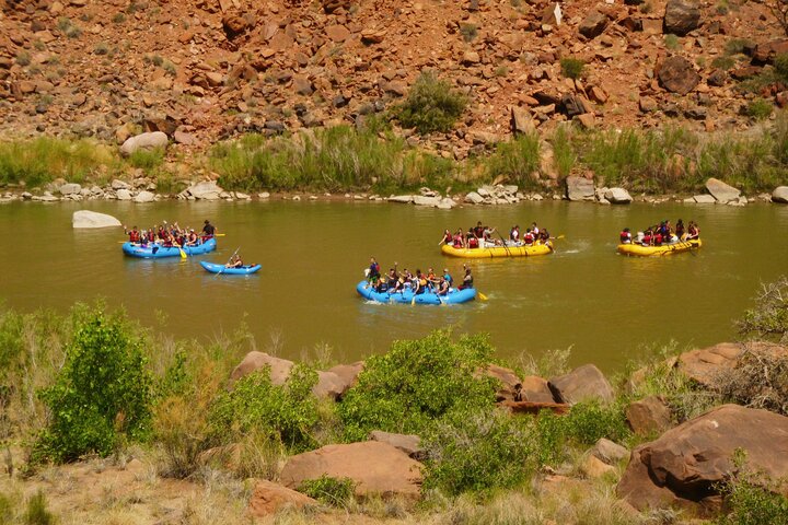 Rafting di mezza giornata a Moab: avventura sul fiume Colorado