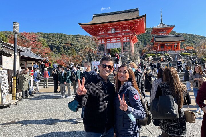 Kyoto in 1 dag vanuit Kobe : Privé autotour, Gids met licentie