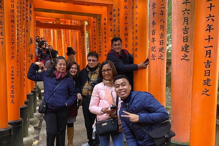 Kyoto in 1 dag vanuit Kobe : Privé autotour, Gids met licentie