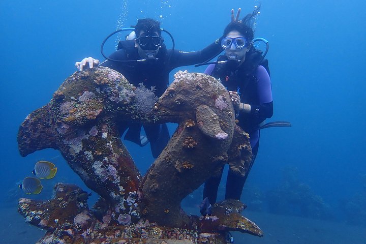 Buceo en el naufragio del USS Liberty de Tulamben Bali