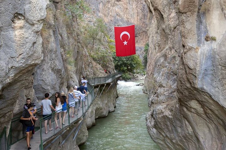 Fethiye Saklikent Gorge og Blue Lagoon Tour fra Marmaris