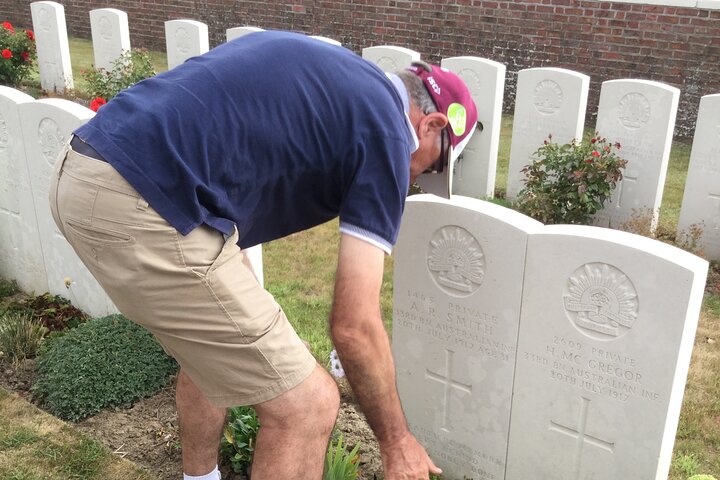 Excursão privada de 4 horas no campo de batalha Australian Fromelles WW1