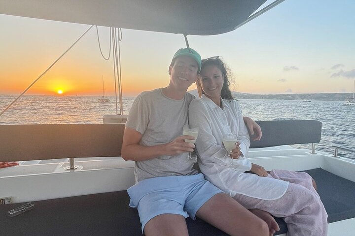 Catamaran Semi Croisière Paros Antiparos comprend la nourriture et les boissons