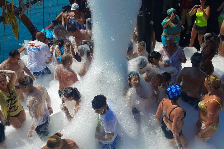 Alanya All Inclusive Piratbåttur med hotelltransport