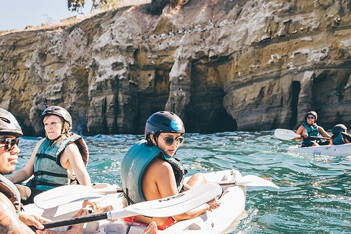 Originele La Jolla Sea Cave Kayak Tour voor twee