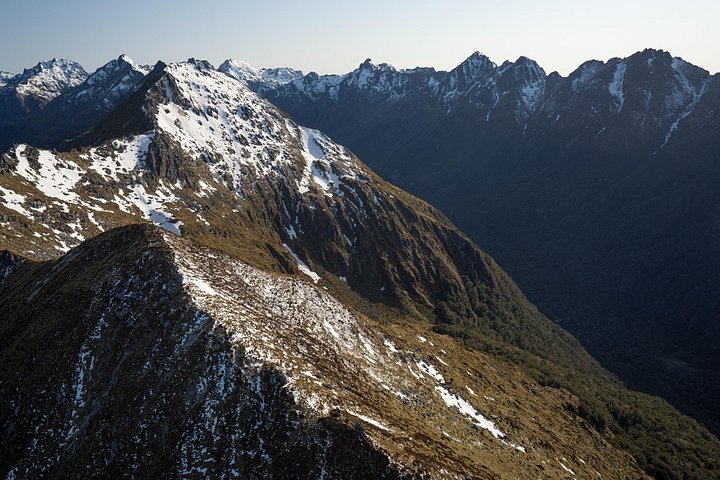 Sutherland Falls Helicopter Scenic Flight från Milford Sound