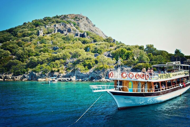 Fethiye Oludeniz båttur med fjärilsdalen och sex öar
