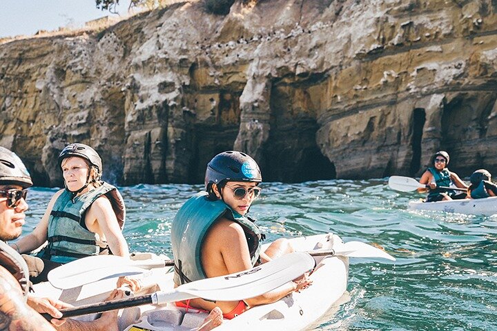 Kajakverhuur voor twee personen in La Jolla