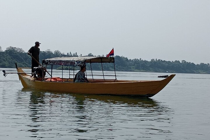 4 timmar med tuk tuk för att se Mekong-delfiner och landsbygd
