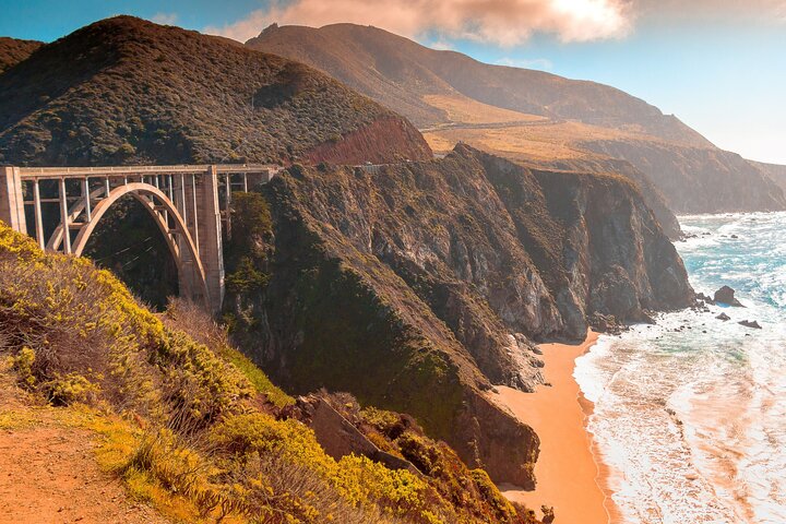 Tour audio guidato in auto da guidare autonomamente Santa Maria–Monterey Big Sur